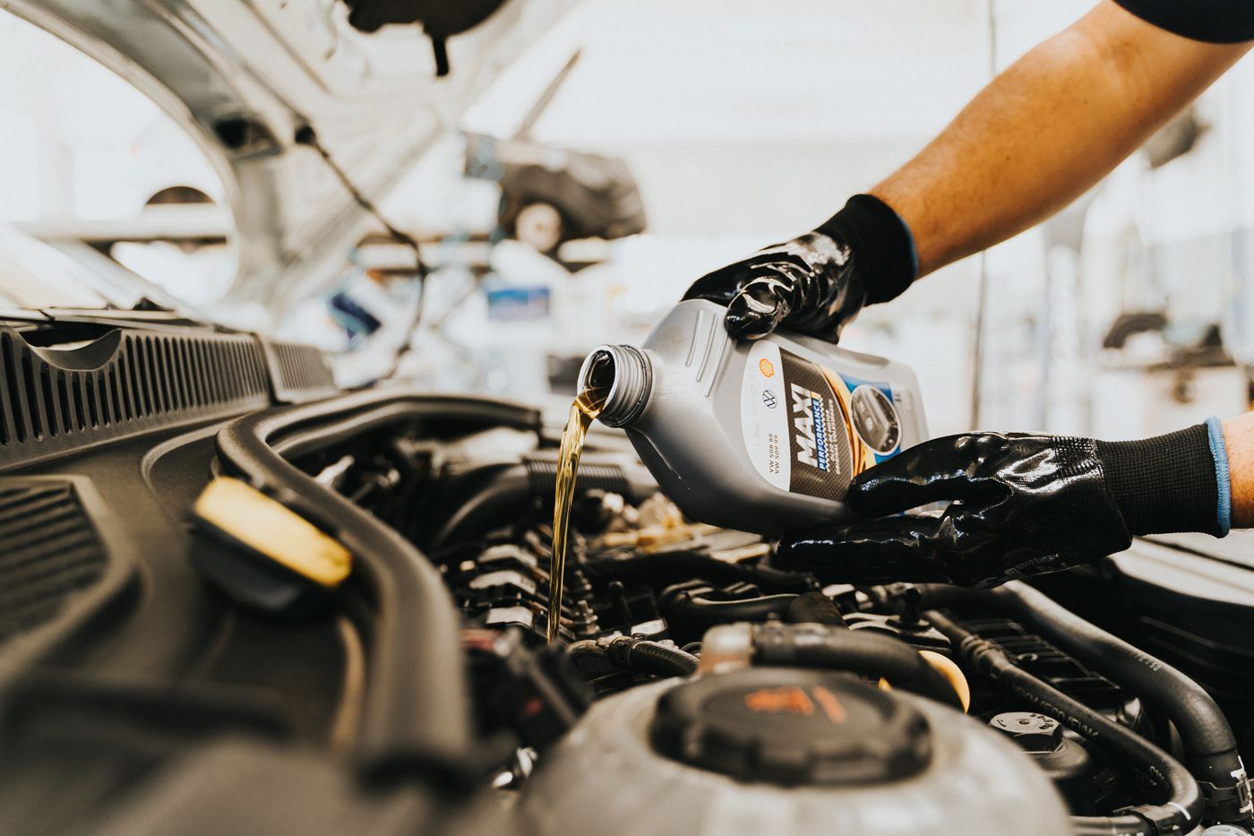 Oil change maintenance