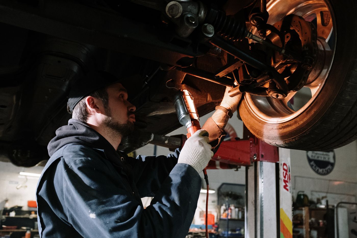 Brakes and suspension inspection